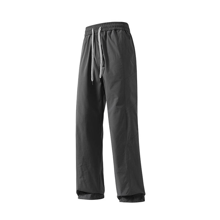 Pantalon de sport respirant pour hommes avec taille ajustable et poches zippées latérales Lune London