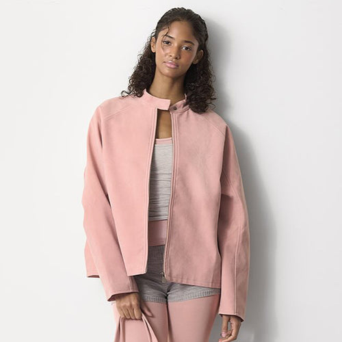 Lune London oversized casual women's jacket with high collar