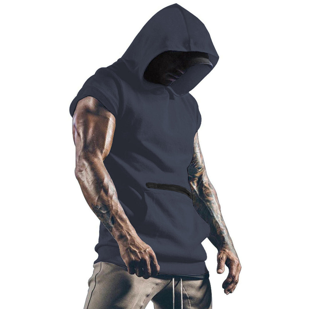 Men's Performance Muscle Fit Hoodie Lune London