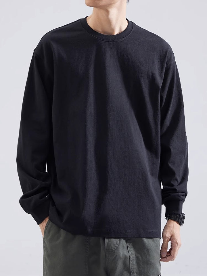 Casual long sleeve T-shirt for women in high-quality cotton Lune London