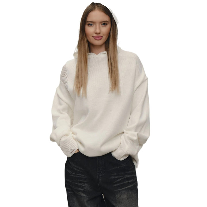 Hooded sweatshirt for women with a generous cut and a trendy design Lune London