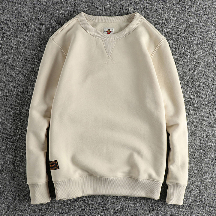Women's sweatshirt with a classic crew neck and a relaxed fit Lune London