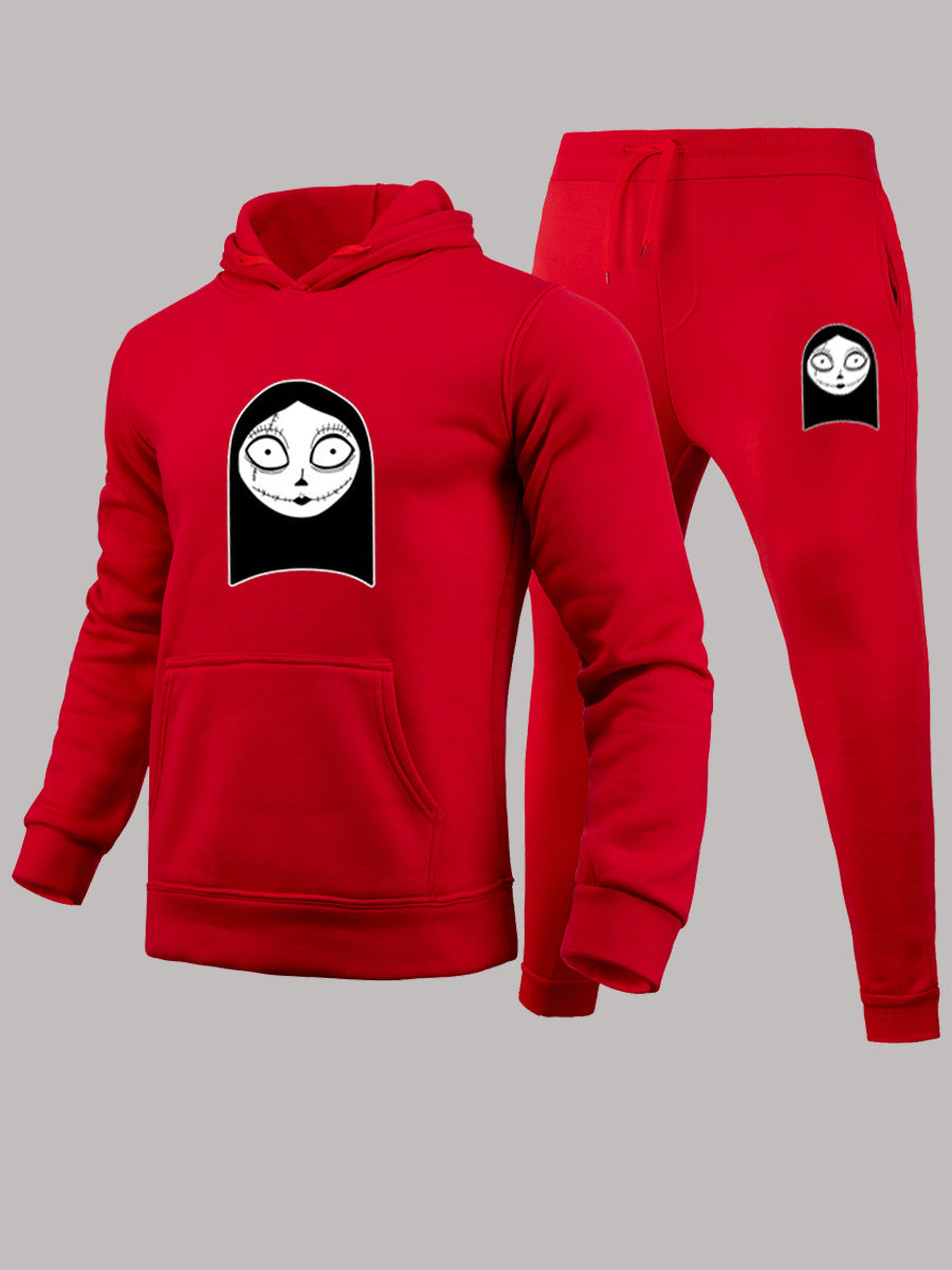 Lune London women's jogging set with artistic graphic design