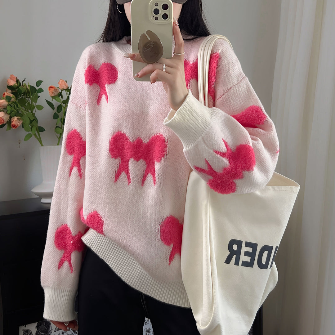 Pull femme à motifs avec motif animal élégant et coupe décontractée Chic & Stil