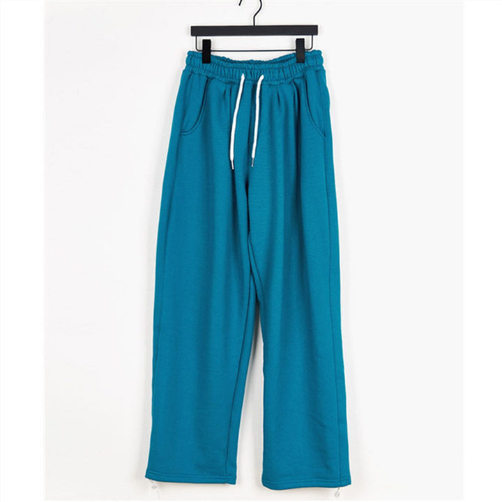 Pantalon de loisirs décontracté pour femmes avec taille élastique et poches pratiques Chic & Stil