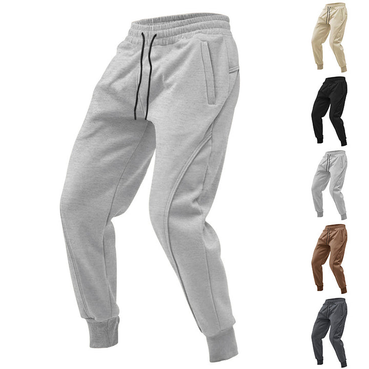 Comfortable sports pants for men with adjustable waistband and side pockets Lune London