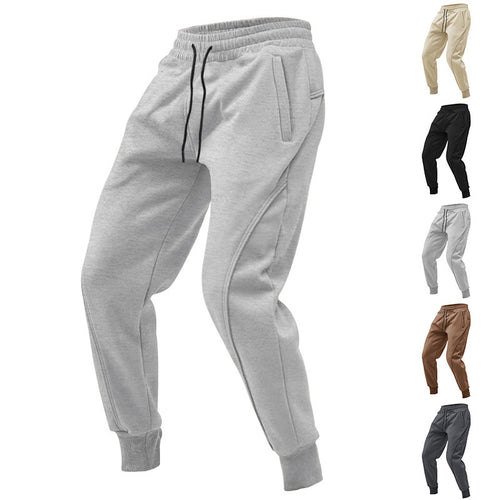 Comfortable sports pants for men with adjustable waistband and side pockets Lune London