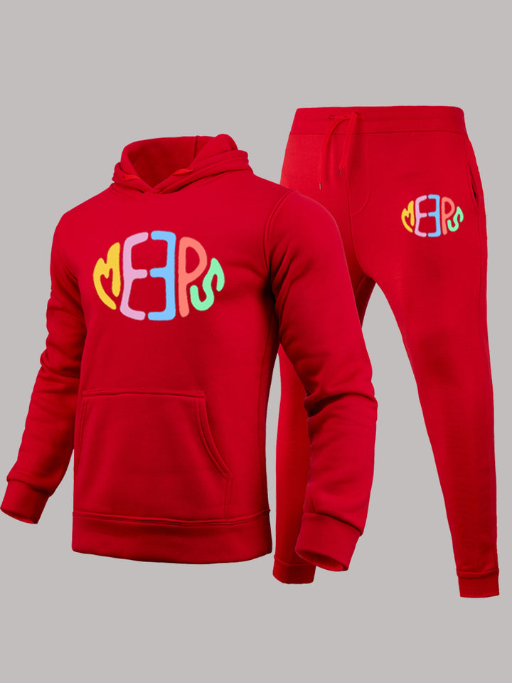 Women's hoodie and jogger set with striking inscription Lune London