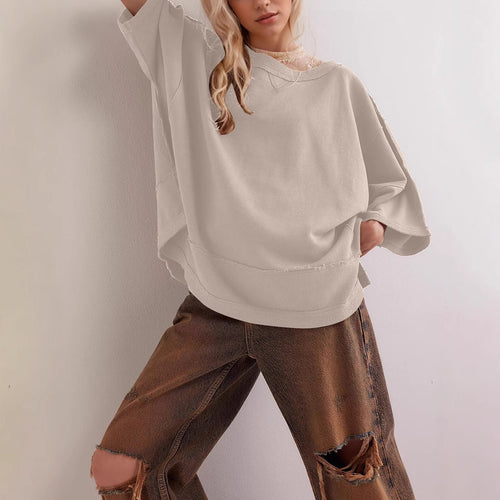 Oversized sweatshirt for women with fluid fit Lune London