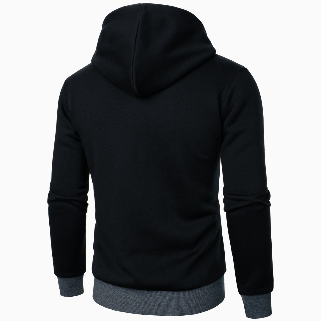 Men's sporty hooded jacket with double-layer design and modern accents Lune London