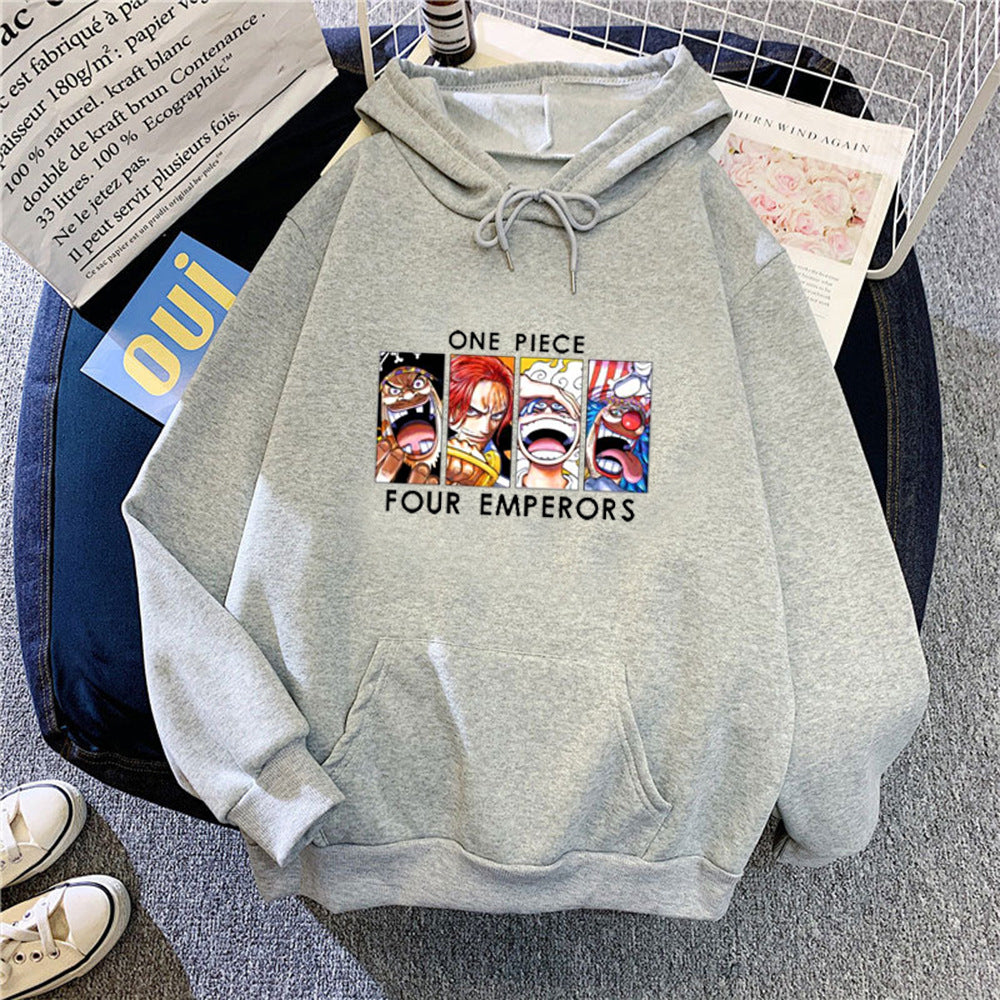 Women's hoodie with unique anime design Chic & Stil