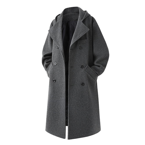 Elegant transition coat for women with double pleat collar and side pockets Lune London