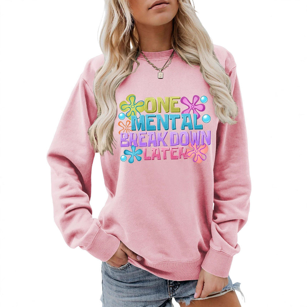 Sweatshirt pour femmes avec imprimé créatif Chic & Stil