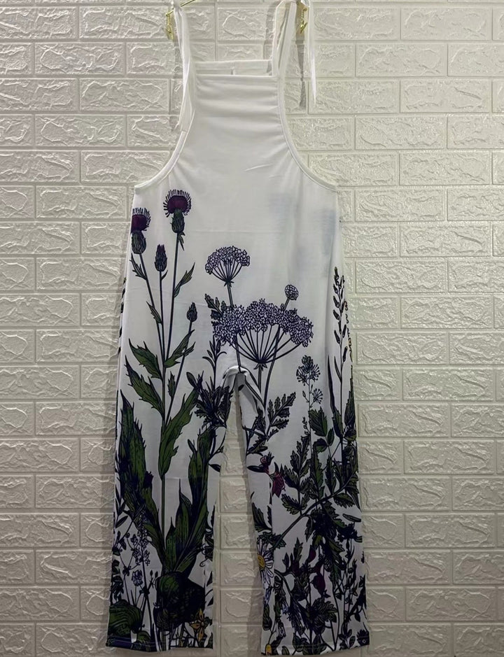 Ladies' artistic print jumpsuit Lune London