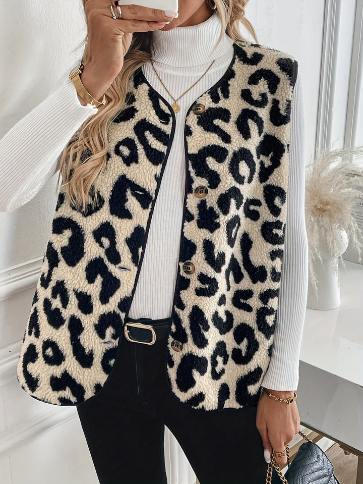 Reversible women's jacket with animal print Lune London