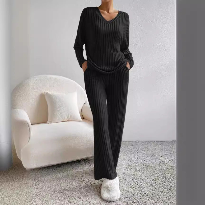 Lune London Women's Casual Knit Lounge Set