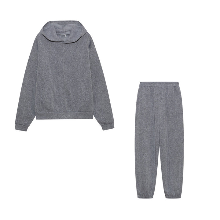 Ensemble de sweat à capuche sportif et de pantalon de jogging Chic & Stil pour femmes