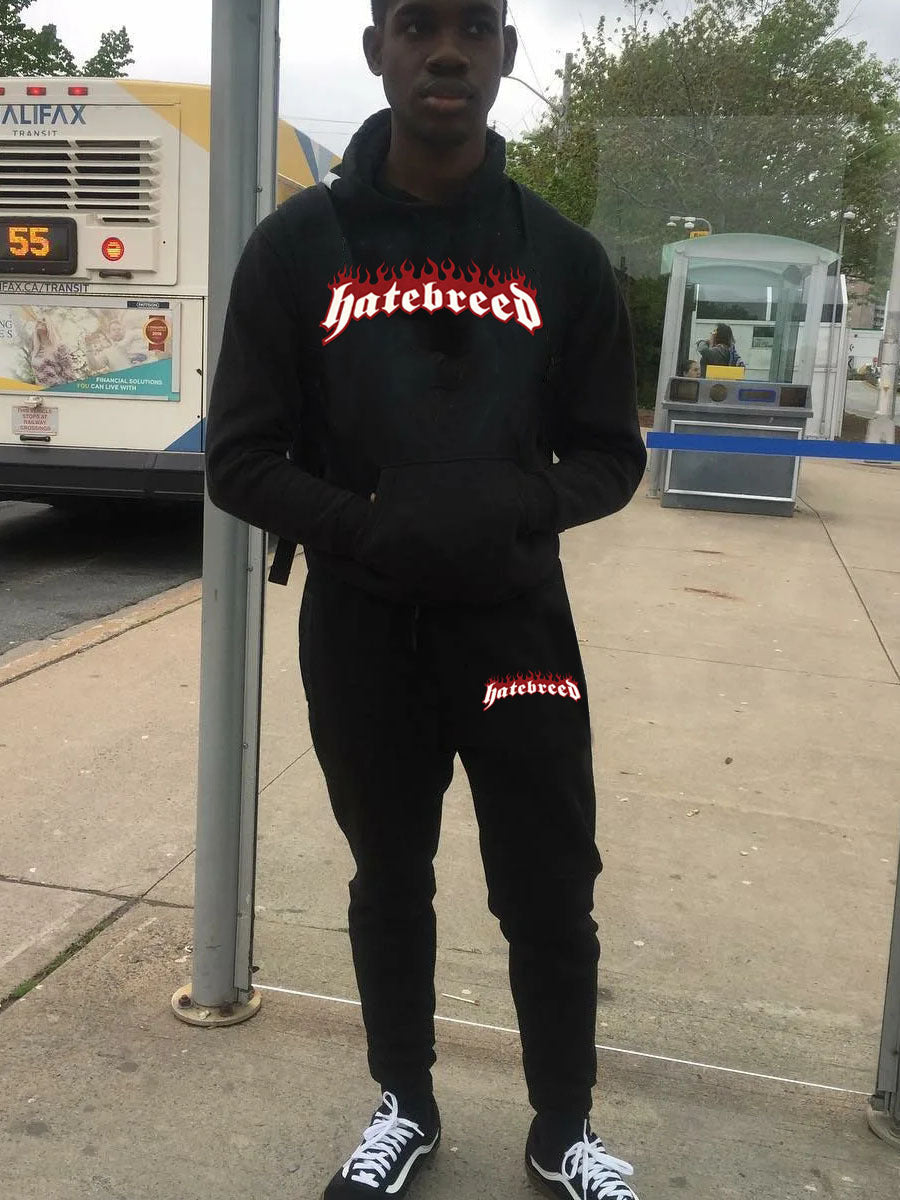 Women's hoodie and jogger pants set with a catchy logo and a comfortable fit Lune London