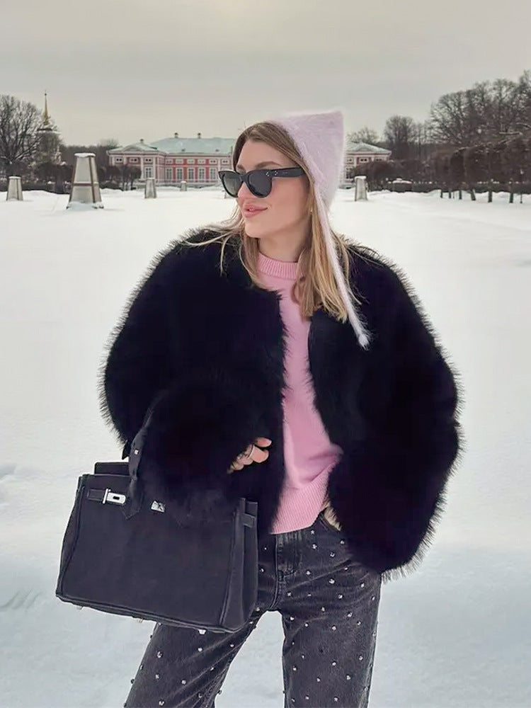 Ladies elegant and comfortable winter coat Lune London
