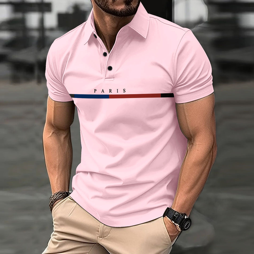 Men's Chic and Stylish Leisure Polo Shirt