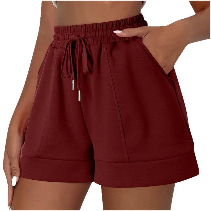Ladies High Waist Casual Cut Chic Lounge Shorts and Style