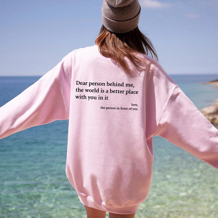 Sweat-shirt femme au design inspirant et à coupe confortable Chic & Stil