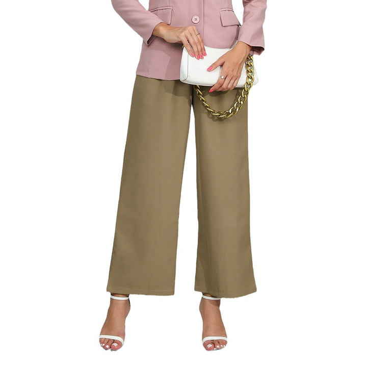 Women's Wide-Cut Leisure Pants Chic & Stil