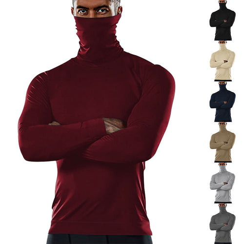 Men's Functional Shirt with High Collar and Innovative Moisture Management Lune London
