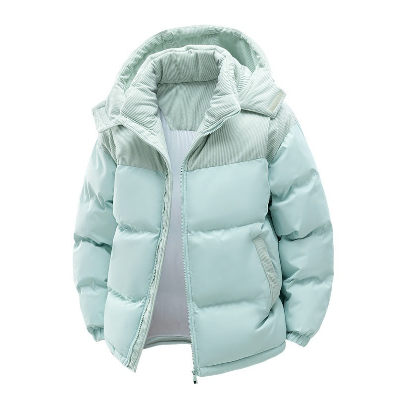 Ladies elegant quilted jacket with practical pockets and adjustable hood Lune London