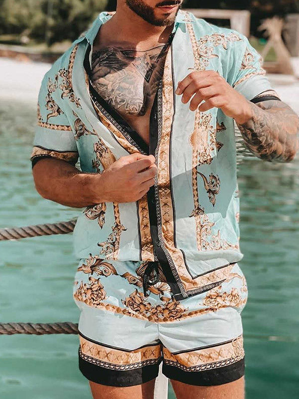 Stylish summer set for men with short sleeves Lune London