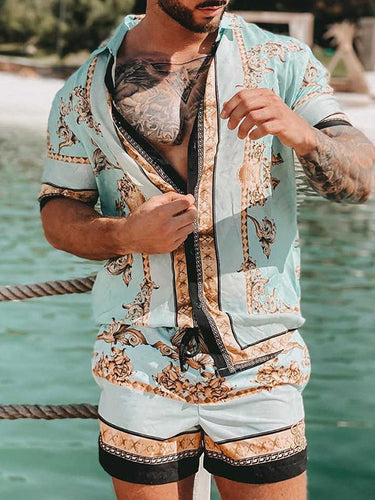 Stylish summer set for men with short sleeves Lune London