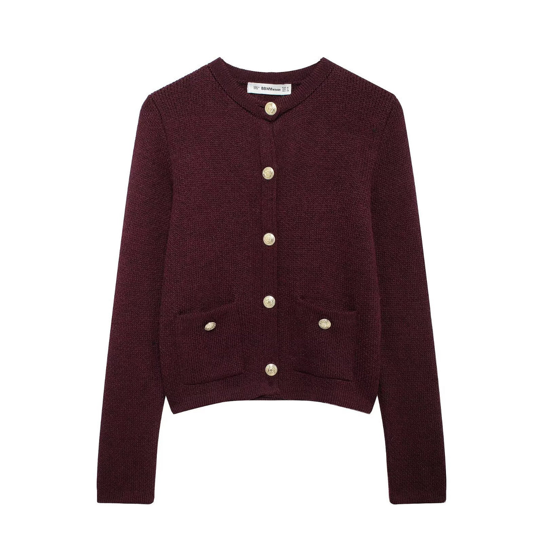 Ladies chic and stylish knitted jacket