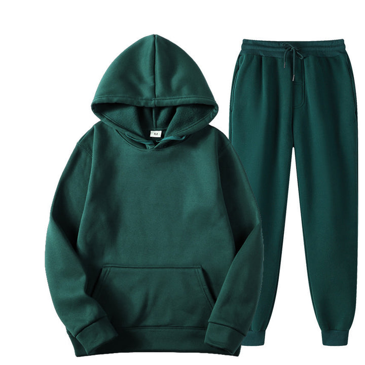 Women comfortable tracksuit set with kangaroo pocket and practical cuffs Lune London