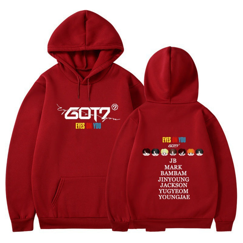 Women's hoodie with unique GOT7 design and comfortable fit Lune London