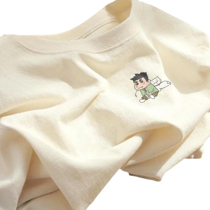 Sweat-shirt pour femmes avec motif de dessin animé créatif Chic & Stil