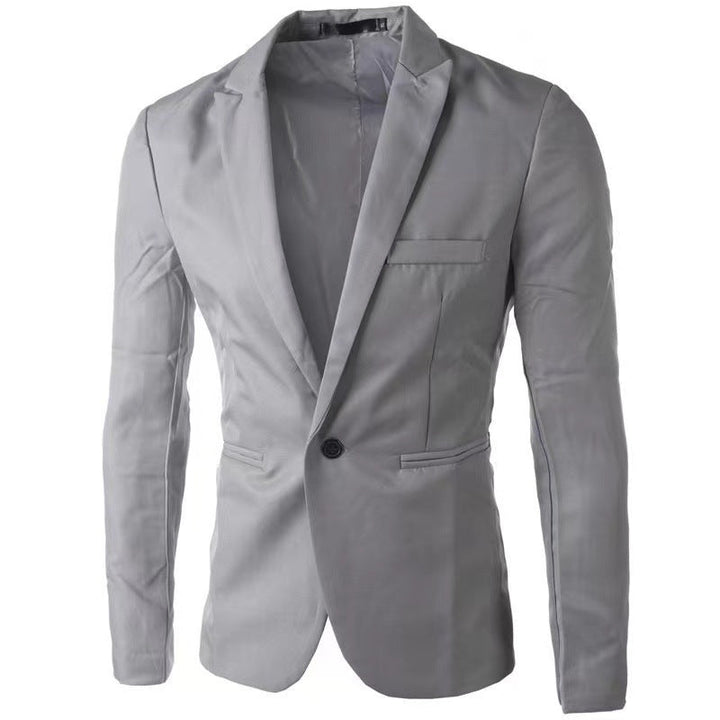 Men's Elegant Suit Blazer with Modern Cut and Fine Texture Lune London