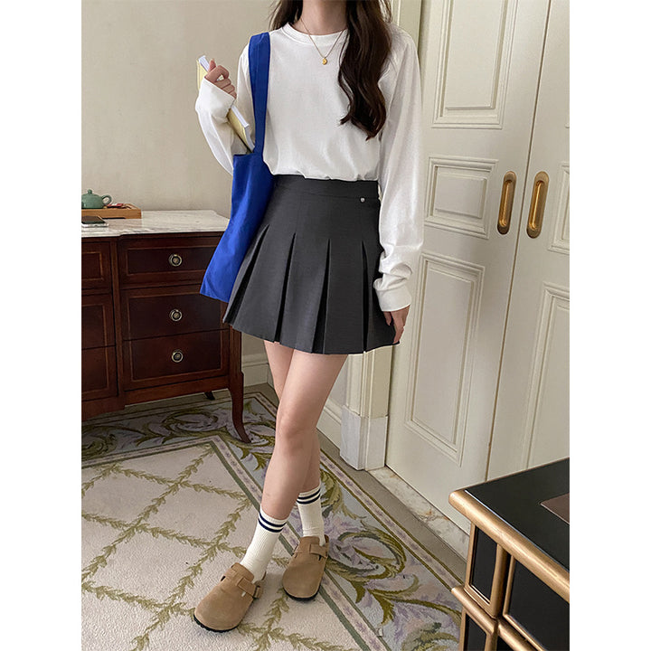 Ladies Casual Long Sleeve Shirt with High-Quality Cotton Blend Chic & Stil