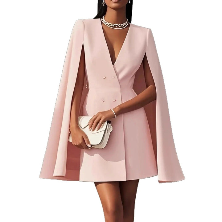 Women Cape-Blazer Dress Lune London