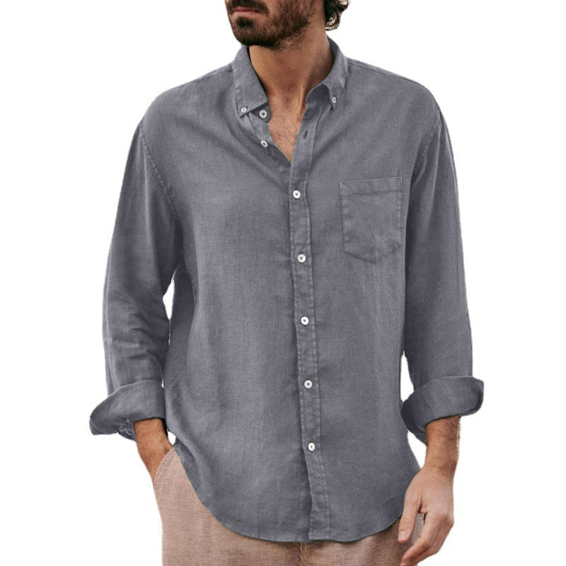 Men's Lightweight Linen Shirt Lune London