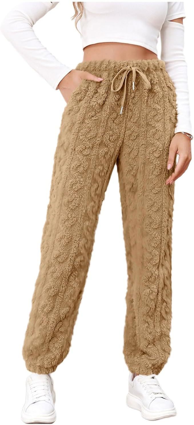 Soft fleece pants for women Lune London