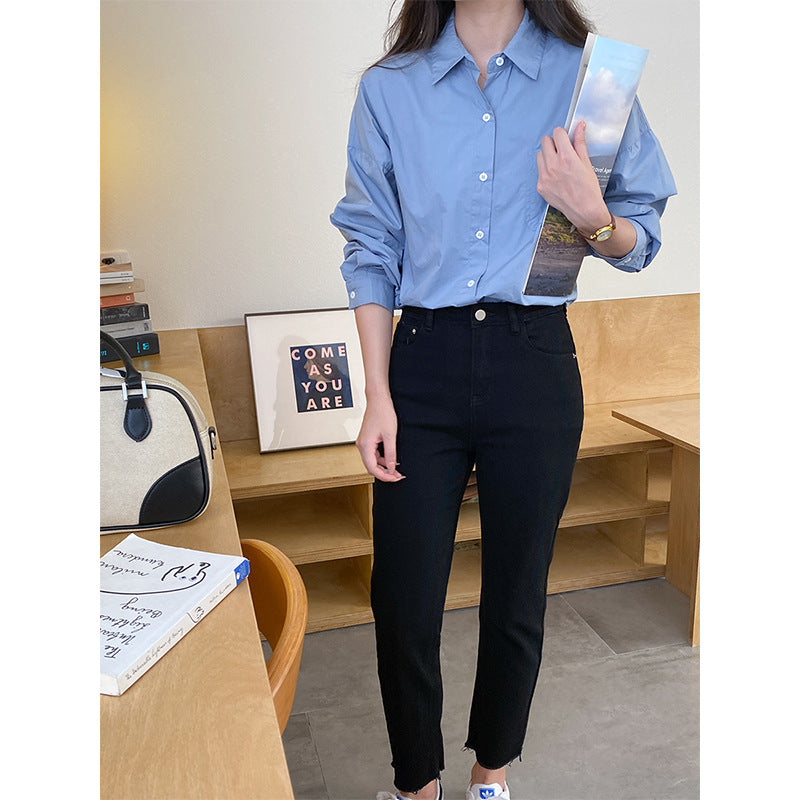 Women's elegant and casual blouse with a slightly oversized fit Chic & Stil