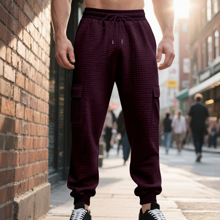 Cargo jogger pants for men with functional pockets Lune London