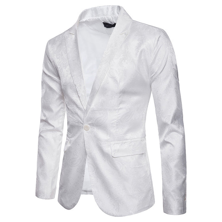 Women Elegant Striped Tuxedo Jacket Lune London