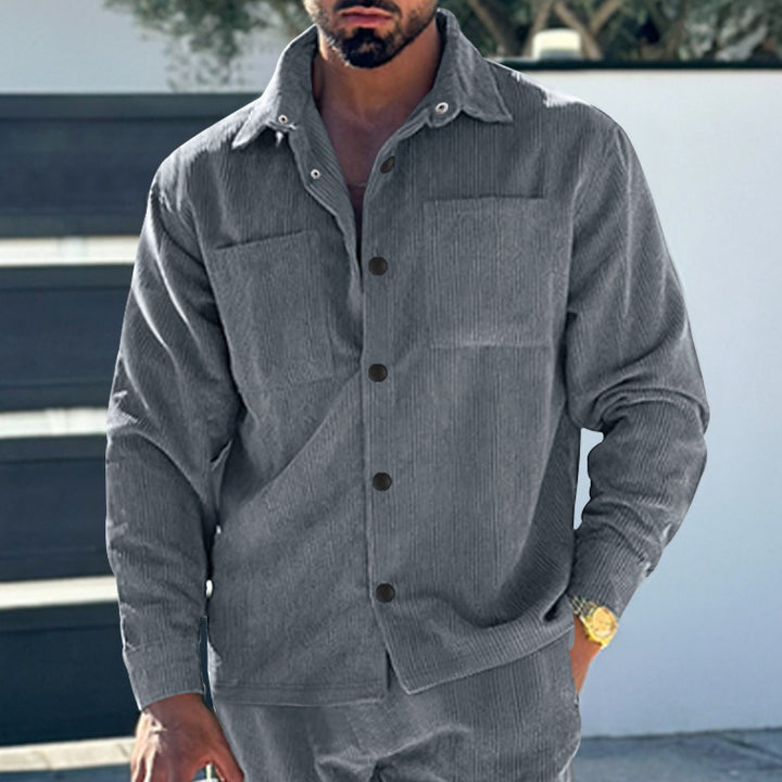 Lune London Casual Corduroy Jacket for Men