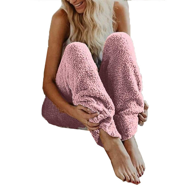 Women's Comfortable Plush Lounge Pants Lune London