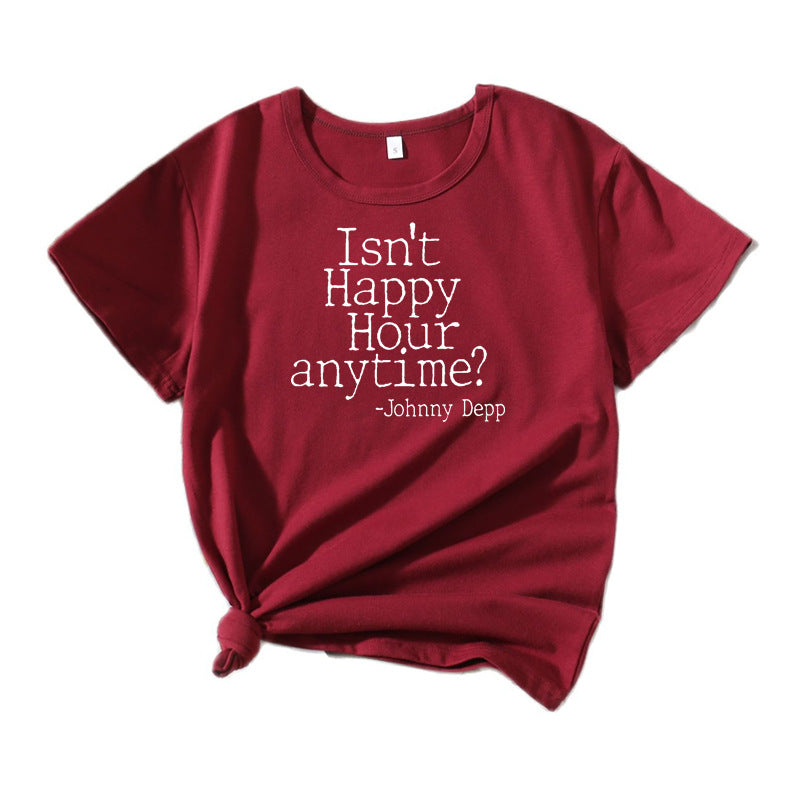 Graphic quote t-shirt comedy women Lune London