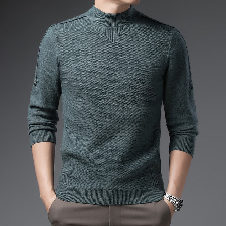 Pullover for men with elegant high collar Lune London