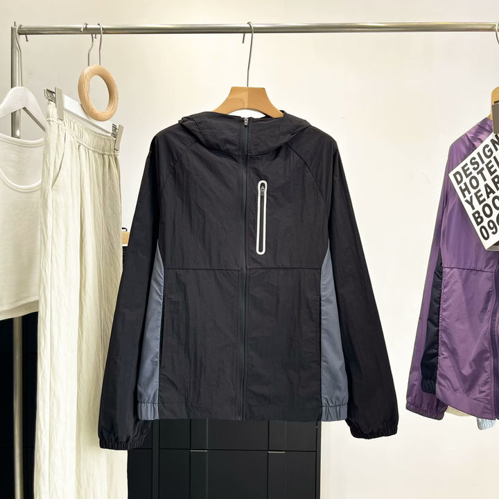 Veste de transition légère et respirante pour femmes avec poches zippées pratiques Chic & Stil