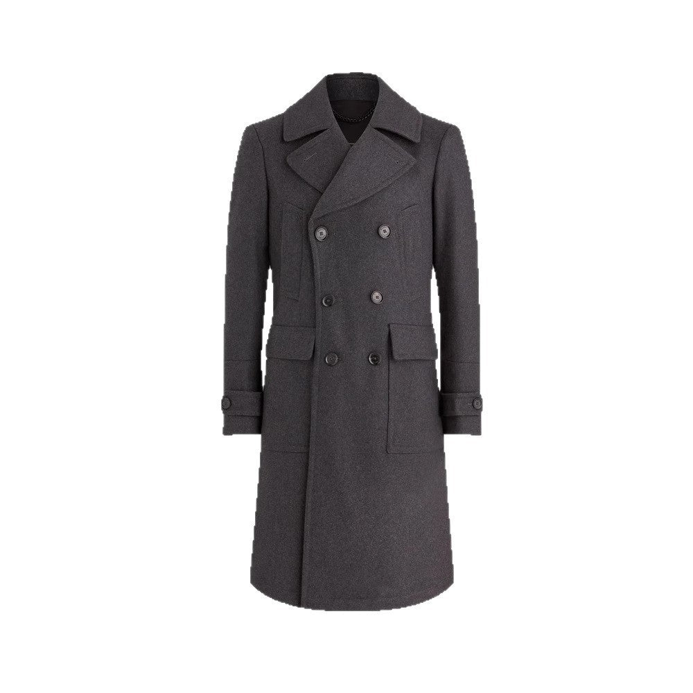 Classic Duffle Coat for men with double button closure and practical pockets Lune London