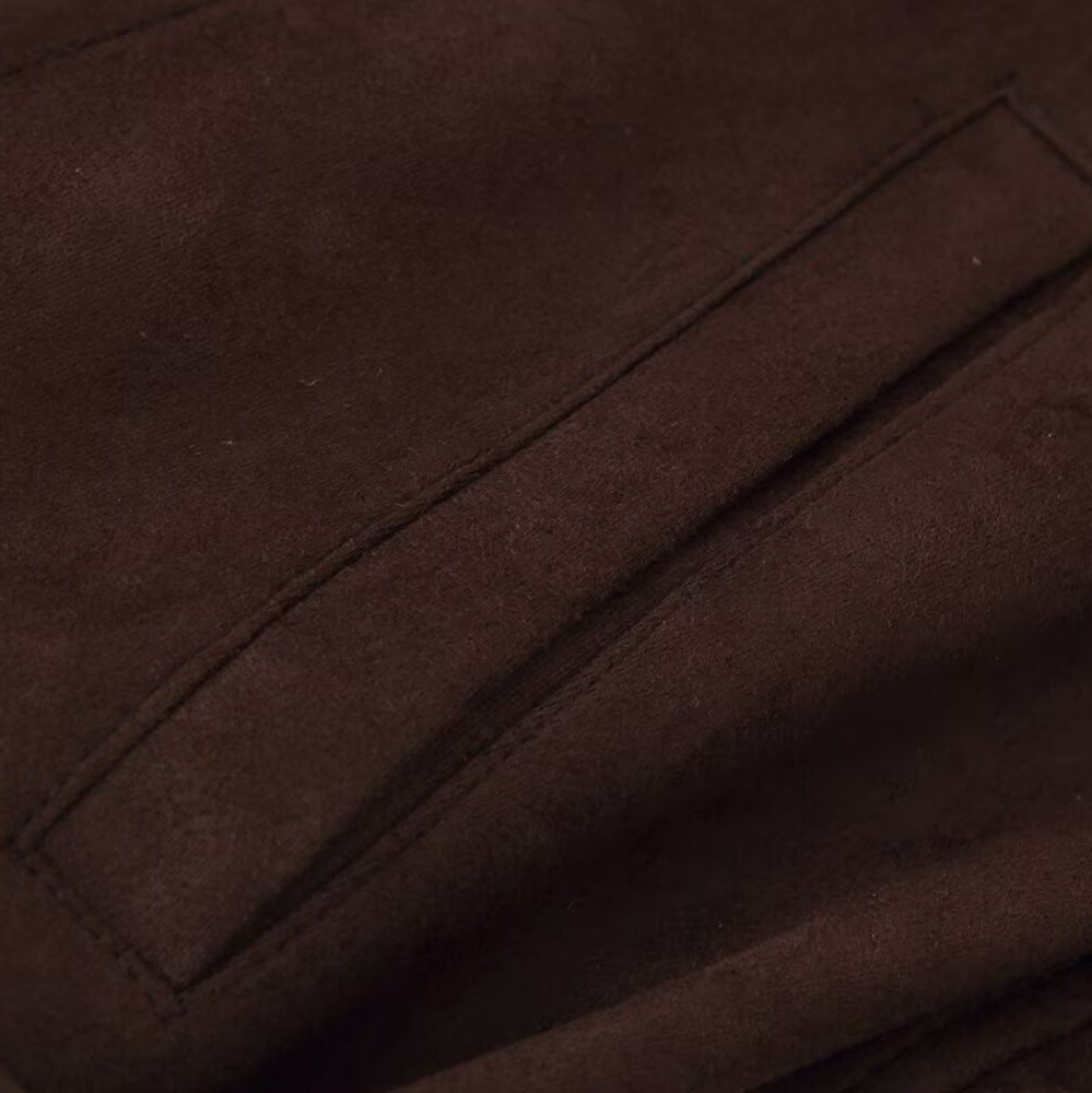 Elegant women's oversized bomber jacket with belted waist Lune London